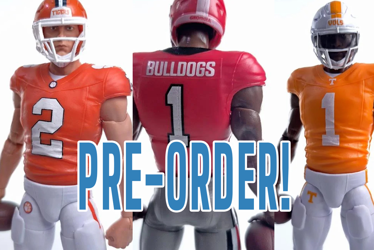 Collegiate Legends Action Figures Now Available to Order on Big Bad Toy Store