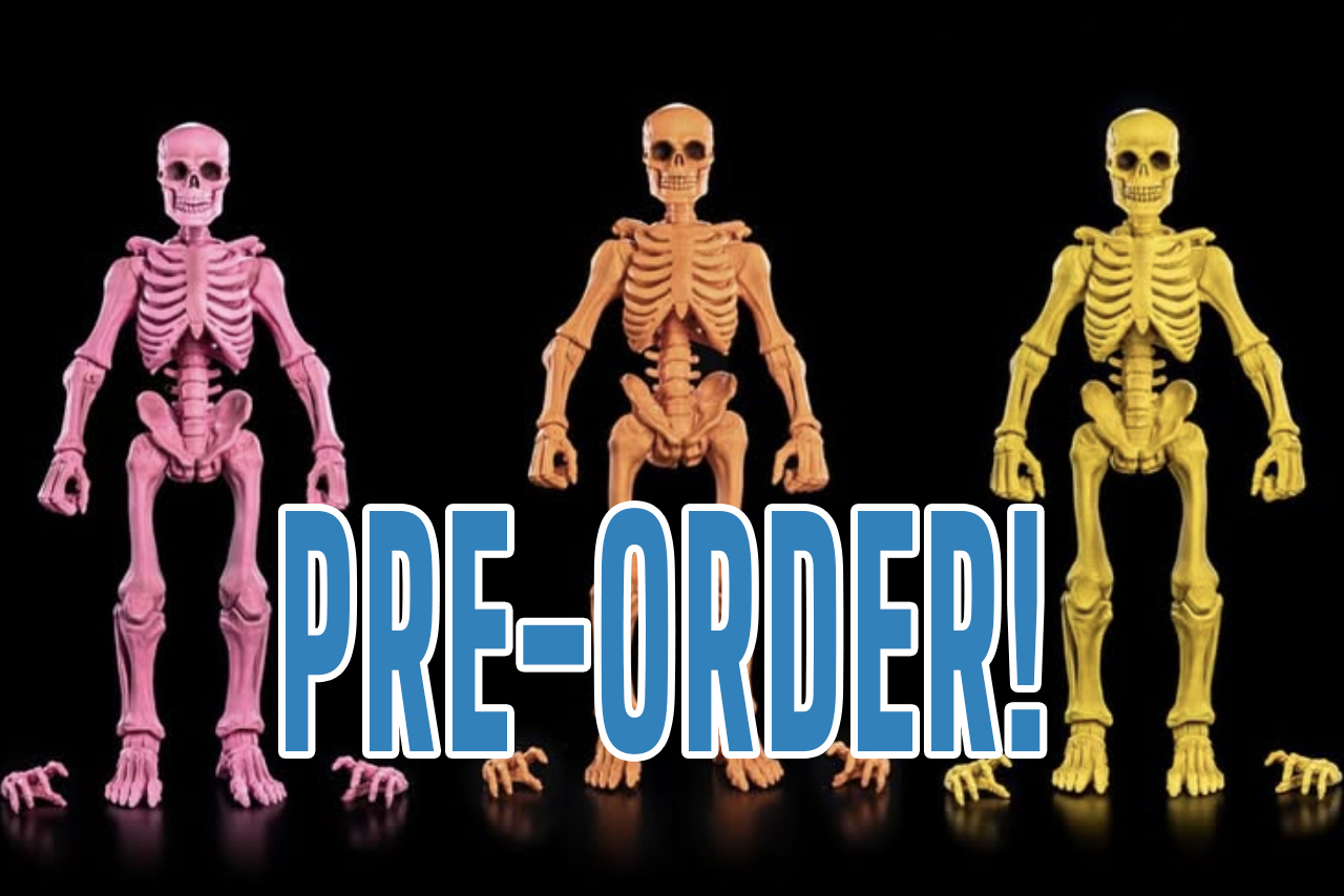 Four Horsemen Studios Unveils Colorful Blind Box Graveyard Skeletons