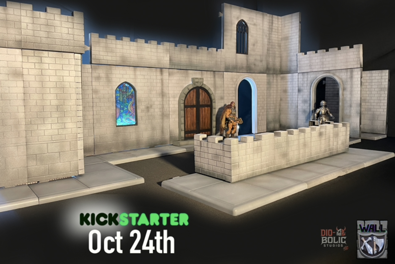Mythic XD Kickstarter Launches – The Next-Gen Wall XD Display System from HighSchool Creations