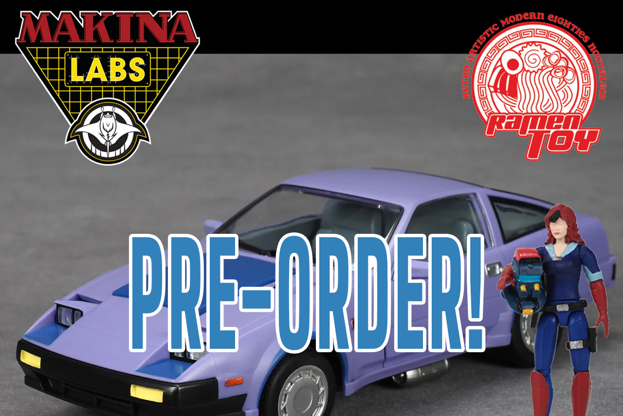 Ramen Toy Opens Pre-Orders for The MOBULA Transforming Vehicle
