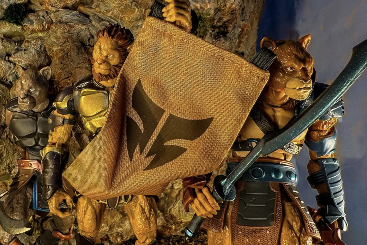 Animal Warriors of the Kingdom Flags Available at LegionsCon 2025