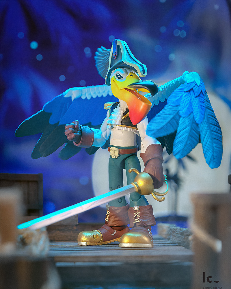 Plunderbeak Captain Longbill
