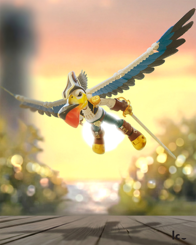 Plunderbeak Captain Longbill