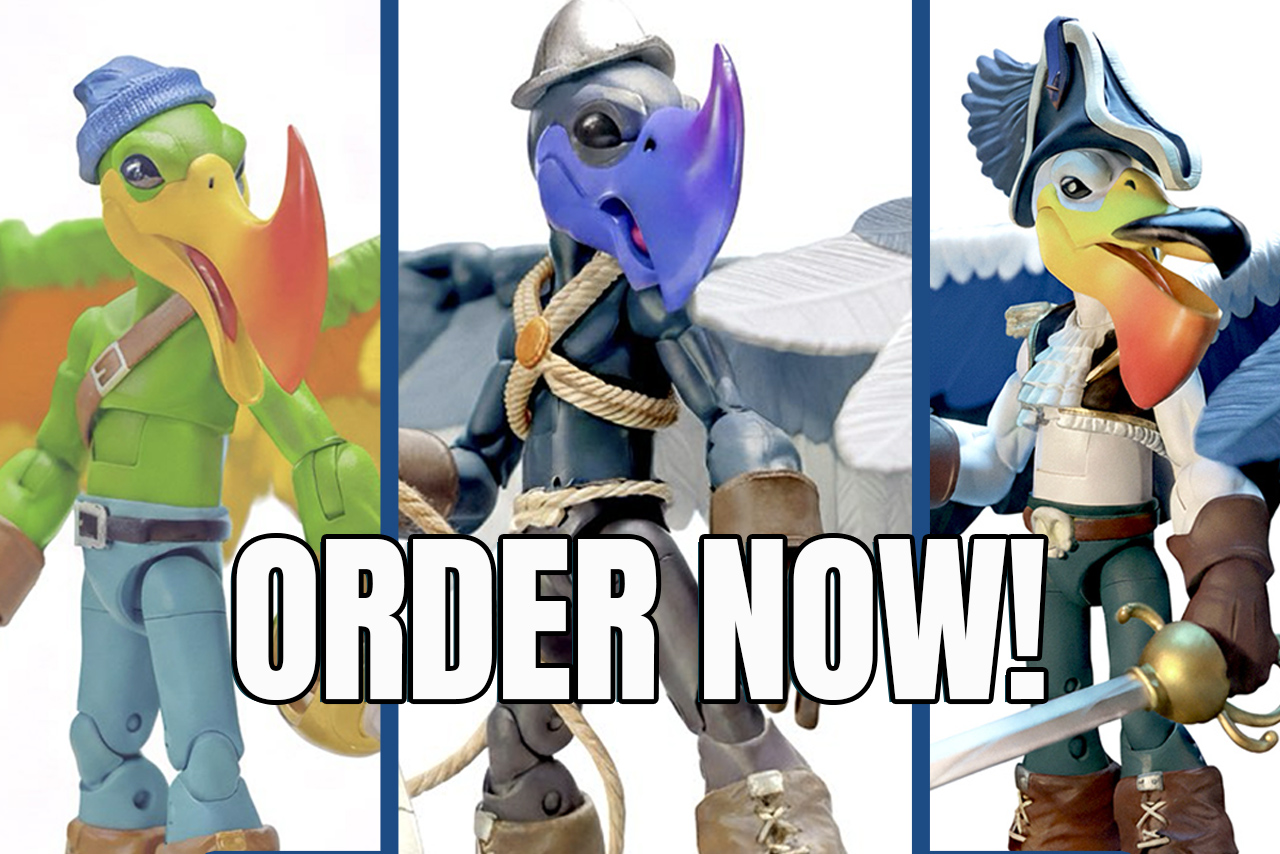 Prepare to Plunder: Lone Coconut’s PlunderBeak Action Figure Line Officially Launches Today
