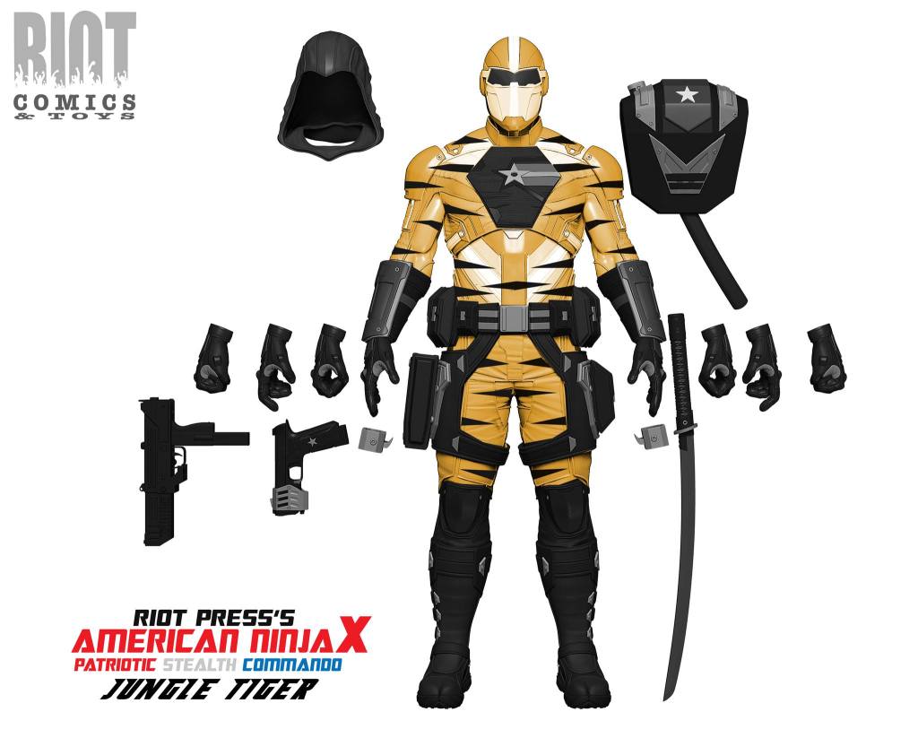 American Ninja X Jungle Tiger