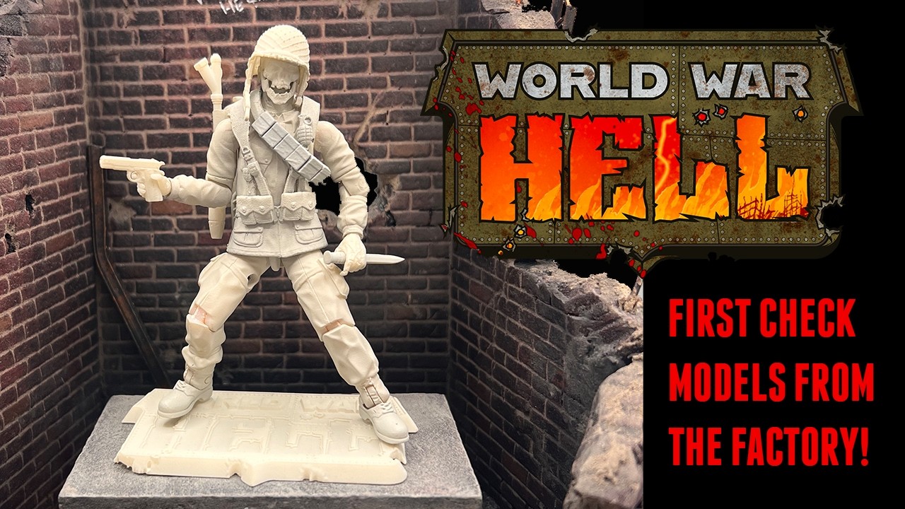 World War Hell Action Figures: Factory Check Models