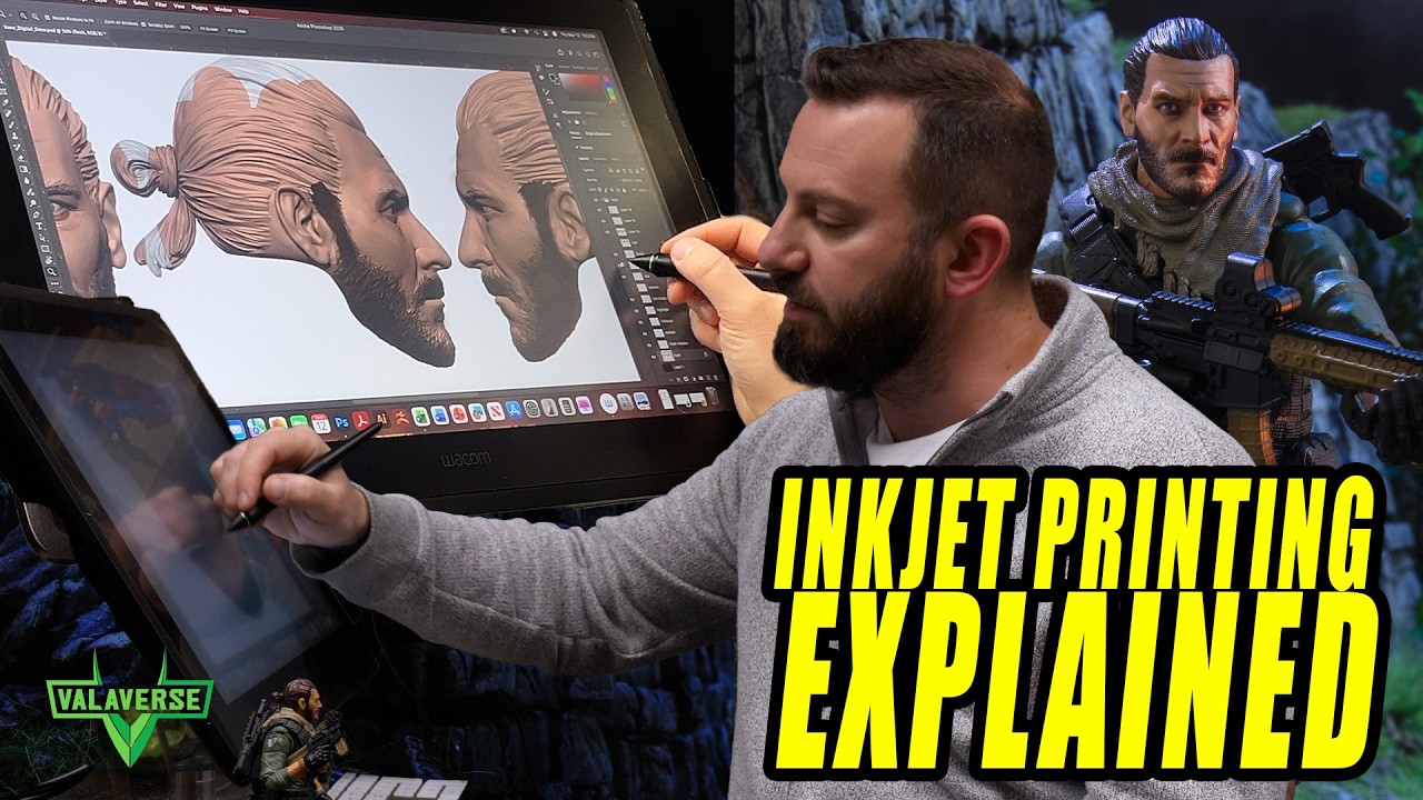 Decoding the Digital Face: How Inkjet Printing is Revolutionizing Action Figures