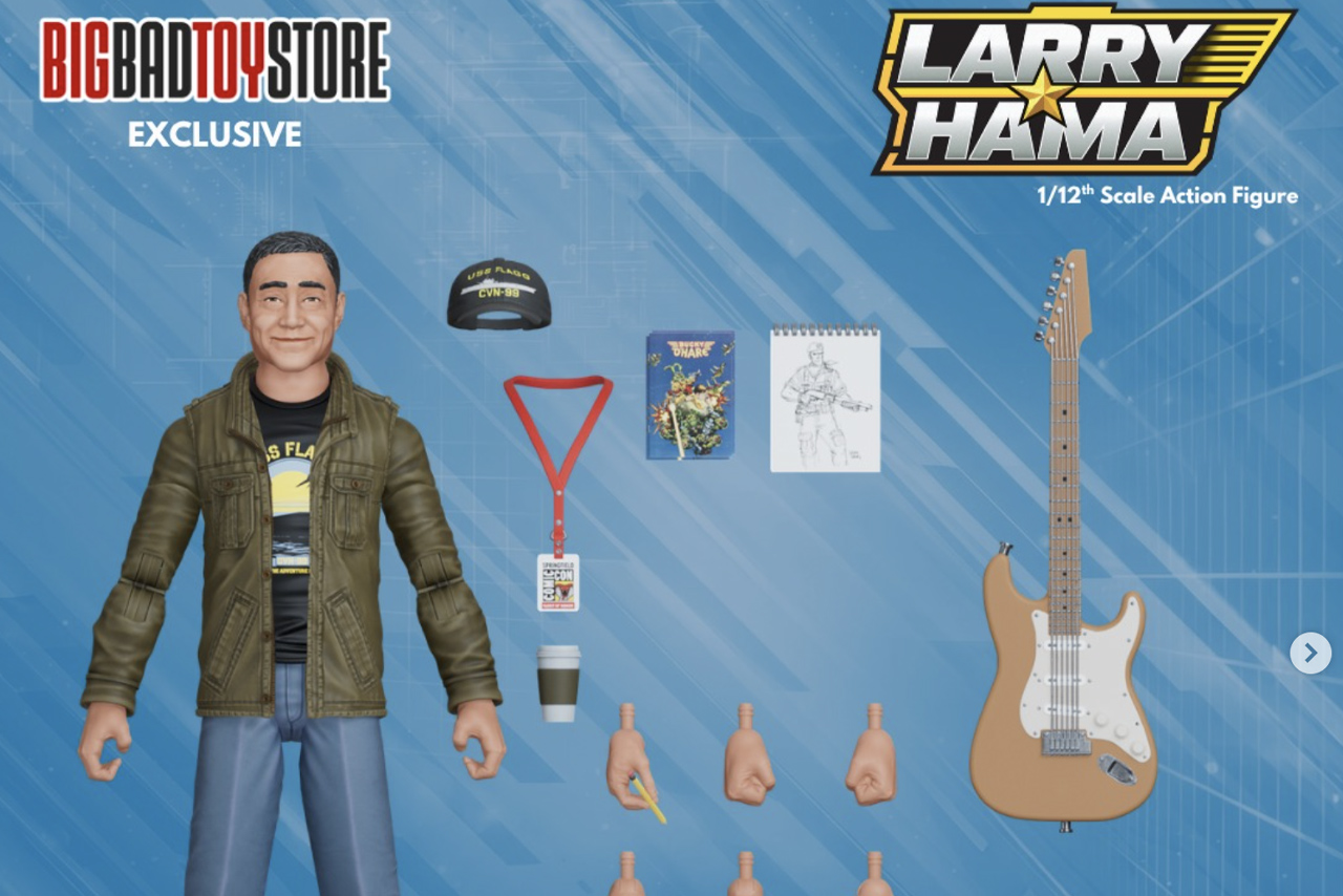 BigBadWorkShop Larry Hama Action Figure Revealed