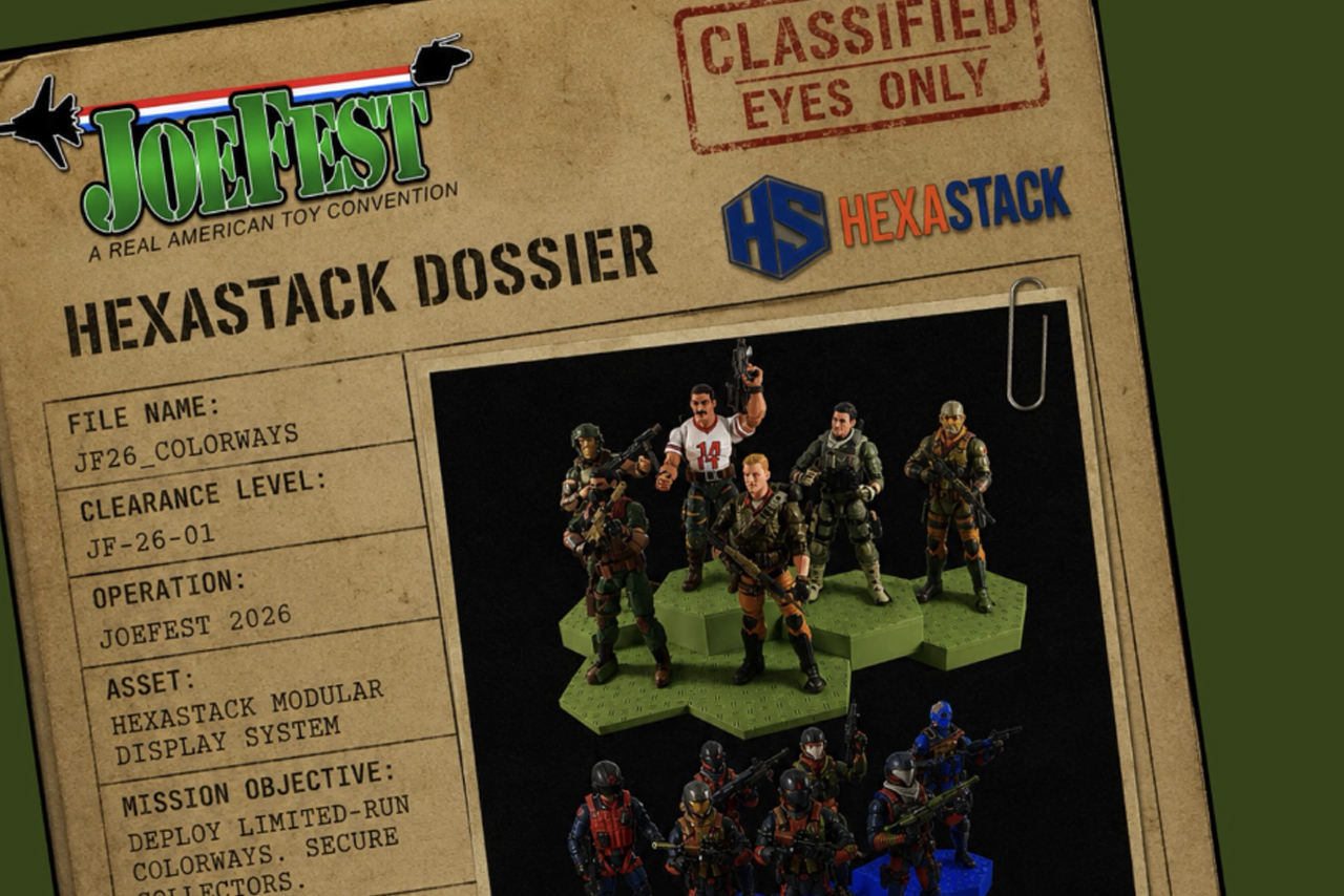 JoeFest 2026 Exclusive Toys Alert: Hexastack Limited Colorways
