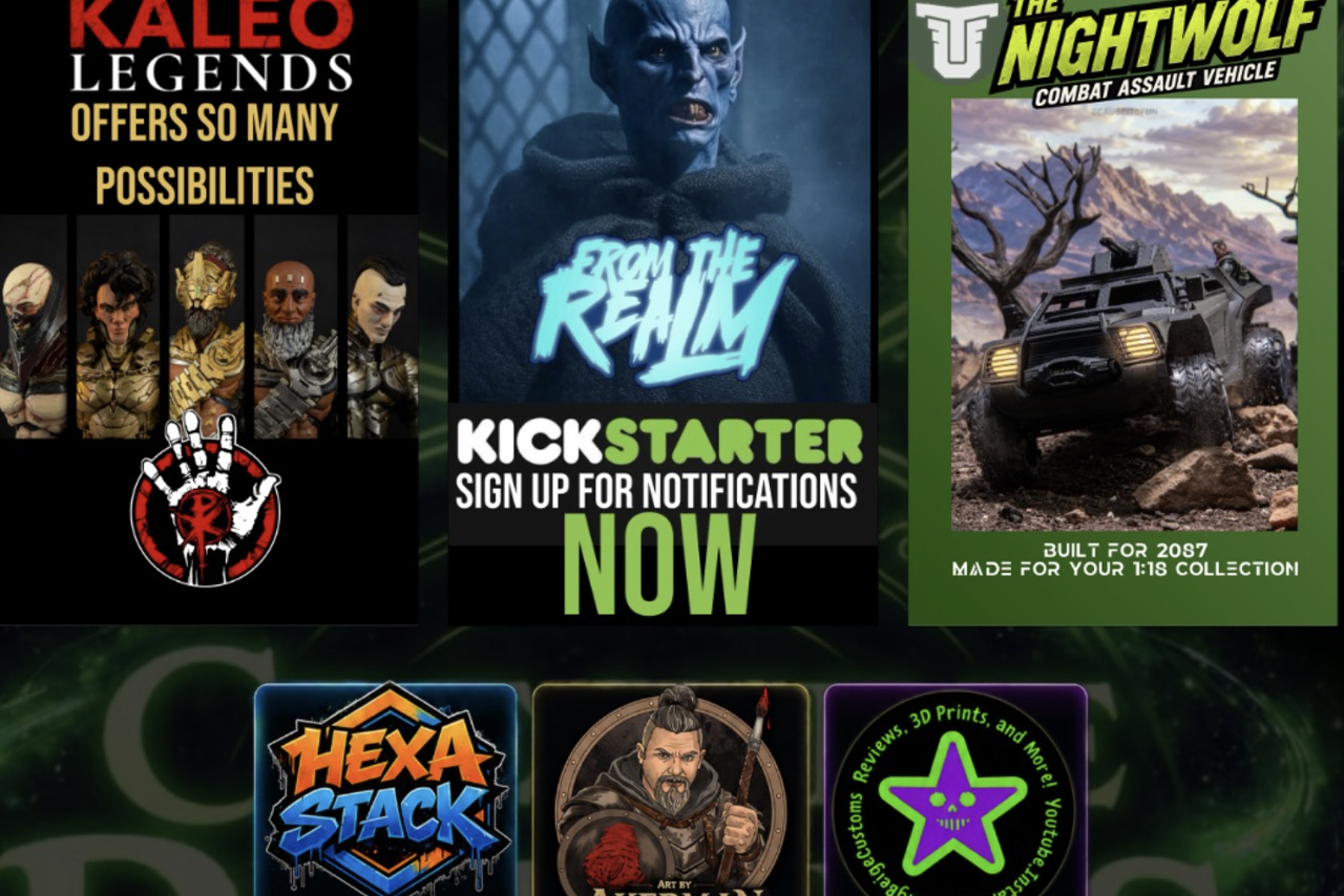 Creative Realms Bringing Dark Fantasy, Ancient Lore, and Mecha Vehicles to Joelanta 2026