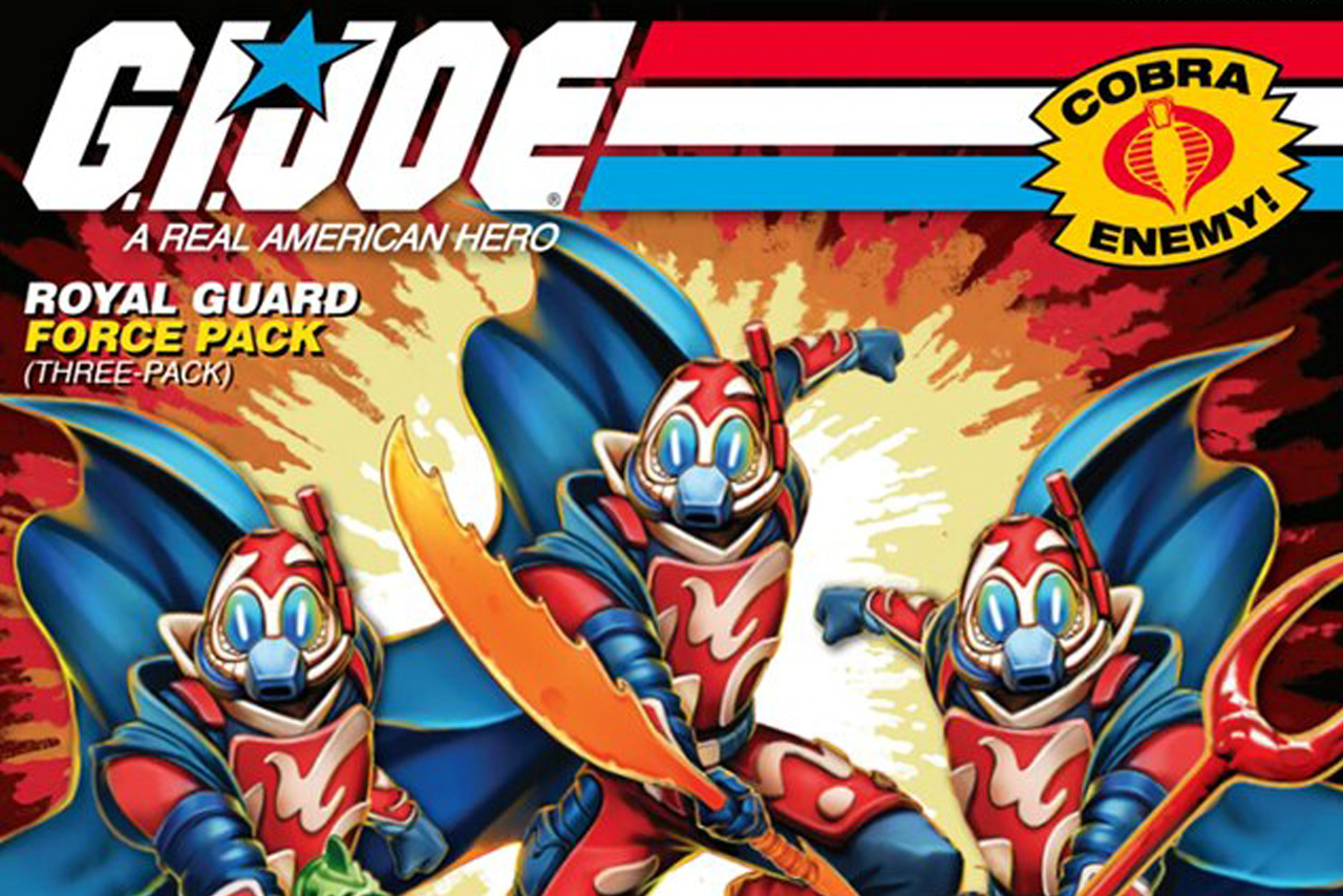 Super7 Unveils BBTS Exclusive G.I. Joe ReAction+ Cobra-La Royal Guard 3-Pack